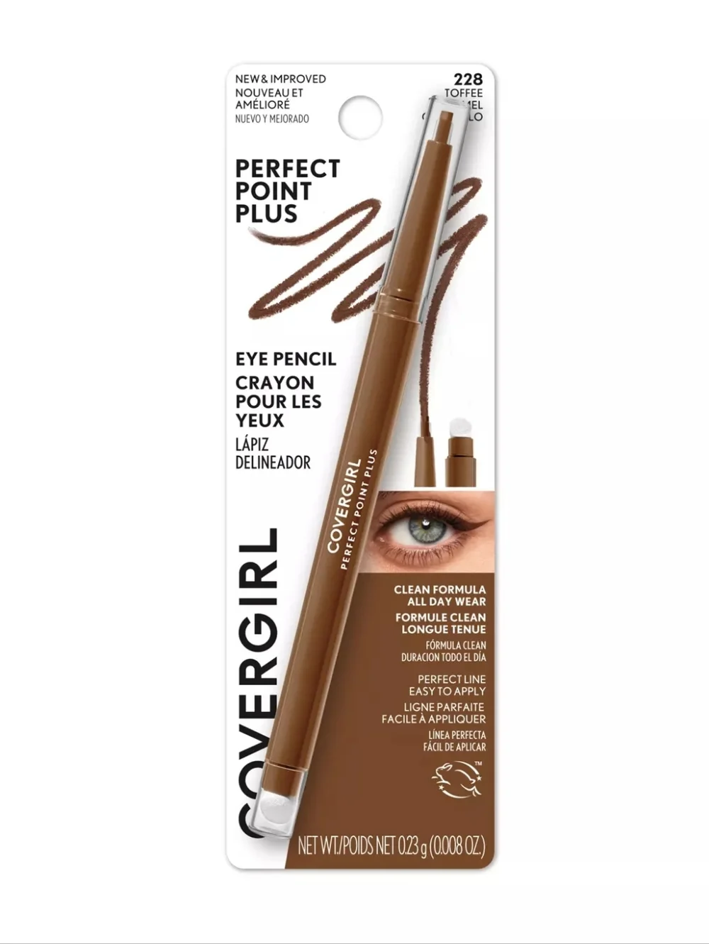 Covergirl Perfect Point Pencil, Micro-Fine Point, 228 Toffee Caramel